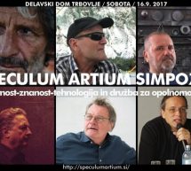 Ob Festivalu Speculum Artium tudi spremljevalni simpozij z izjemnimi gosti