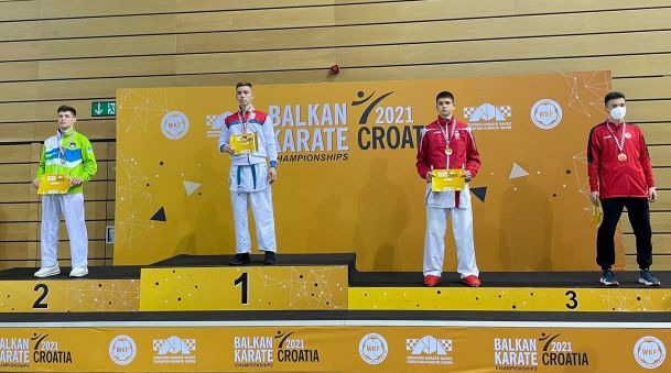 Karate: Kenan Isakovič drugi na balkanskem prvenstvu